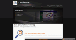 Desktop Screenshot of network-blog.lan-secure.com