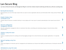 Tablet Screenshot of network-blog.lan-secure.com