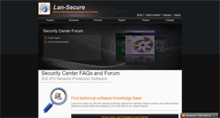 Desktop Screenshot of network-security.lan-secure.com